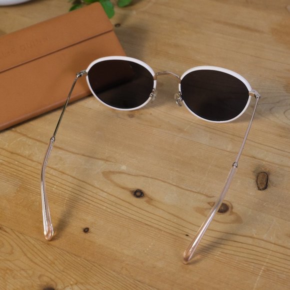 Ollie Quinn White Framed Sunglasses - Picture 3 of 8